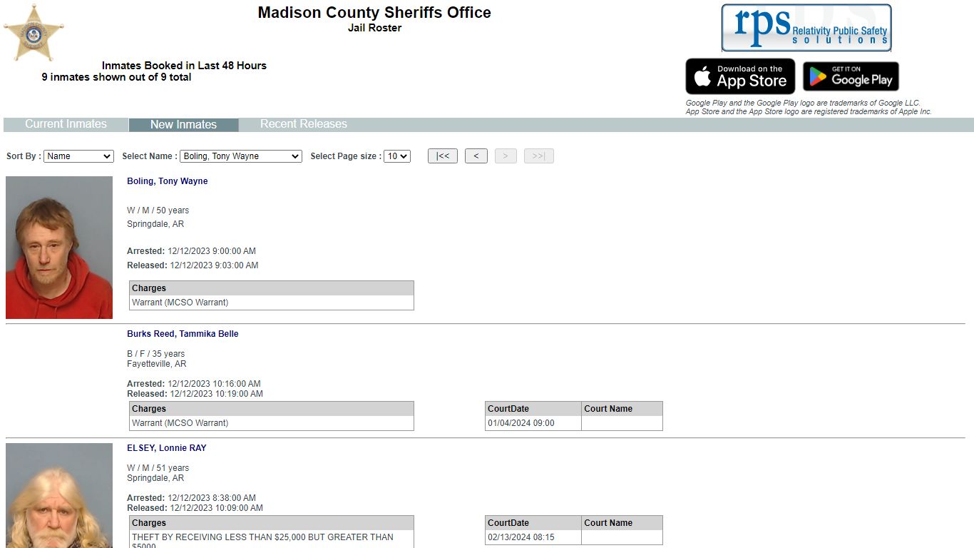 List Inmates - myr2m.com